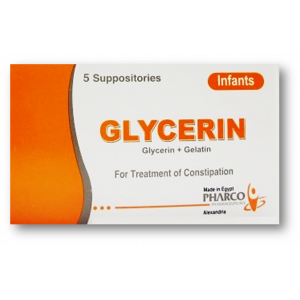 GLYCERIN INFANTS ( GELATIN 0.17 G + GLYCERIN 0.70 G ) PHARCO 5 SUPPOSITORIES 